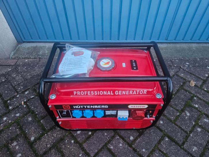 Huttenberg Aggregaat / Generator, Doe-het-zelf en Verbouw, Aggregaten, Benzine, Minder dan 5 kVA, Ophalen