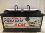 Electronicx 12V C100 120AH CARAVAN EDITION AGM DEEP CYCLE, Caravans en Kamperen, Ophalen of Verzenden, Gebruikt