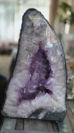 Prachtige grote Amethist geode., Verzamelen, Mineralen en Fossielen, Ophalen of Verzenden