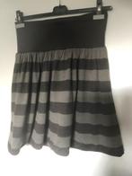 MARGRIET NANNINGS taupe/grijze rok wol/acryl mt 38, Maat 38/40 (M), Overige kleuren, Ophalen of Verzenden, Zo goed als nieuw