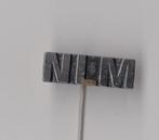 NLM Nederlandse Luchtvaart Maatschappij speldje, Verzamelen, Gebruikt, Niet vindbaar, Niet vindbaar, Patch, Badge of Embleem