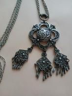 Vintage Bunad ketting Tinn ( Norway), Ophalen of Verzenden, Zo goed als nieuw, Overige materialen