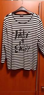 Nieuwe trui  zwart-wit maat 50 van Via Appia Due, Kleding | Dames, Grote Maten, Ophalen of Verzenden, Nieuw, Wit, Trui of Vest