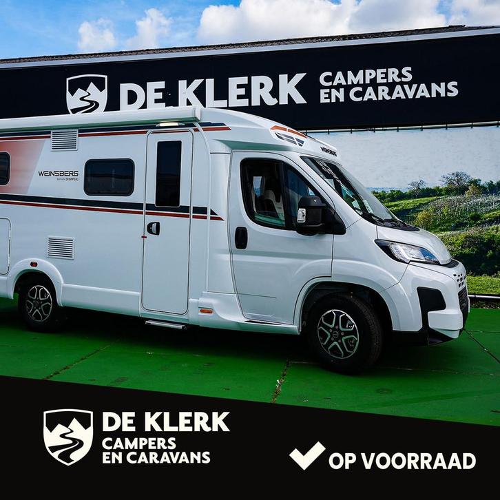 Weinsberg Caracompact 600 MEG Pepper Christmas Special - 50%, Caravans en Kamperen, Campers, Bedrijf, tot en met 2, Half-integraal