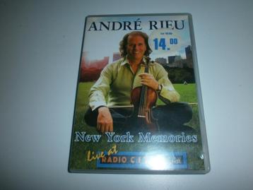 Dvd:  Andre Rieu New York memories beschikbaar voor biedingen