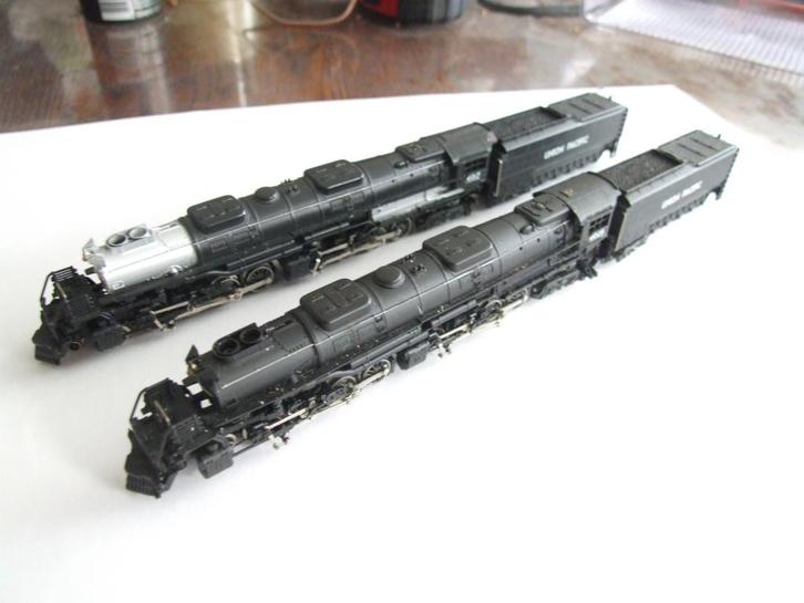 Grote partij Amerikaans  materiaal N_ spoor, Hobby en Vrije tijd, Modeltreinen | N-Spoor, Gebruikt, Treinset, Gelijkstroom, Overige merken