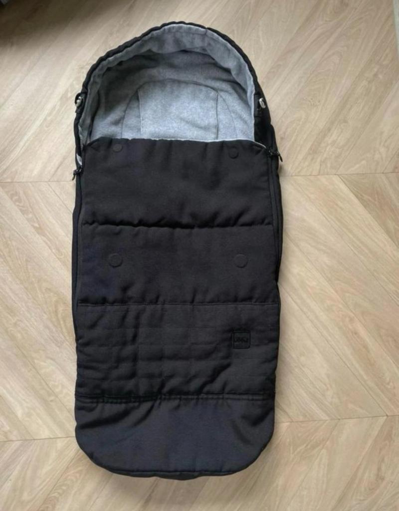 Joolz voetenzak/foot muff/trappelzak  Space Black zwart, Ophalen of Verzenden, Zo goed als nieuw