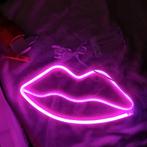 Neon verlichting LED ´Mond / lippen´ roze. USB of Batterijen, Ophalen of Verzenden, Nieuw