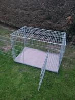 Grote, stevige hondenbench 108x70x70, incl kleed op maat, Dieren en Toebehoren, Ophalen, Gebruikt, 75 tot 110 cm, 65 tot 100 cm