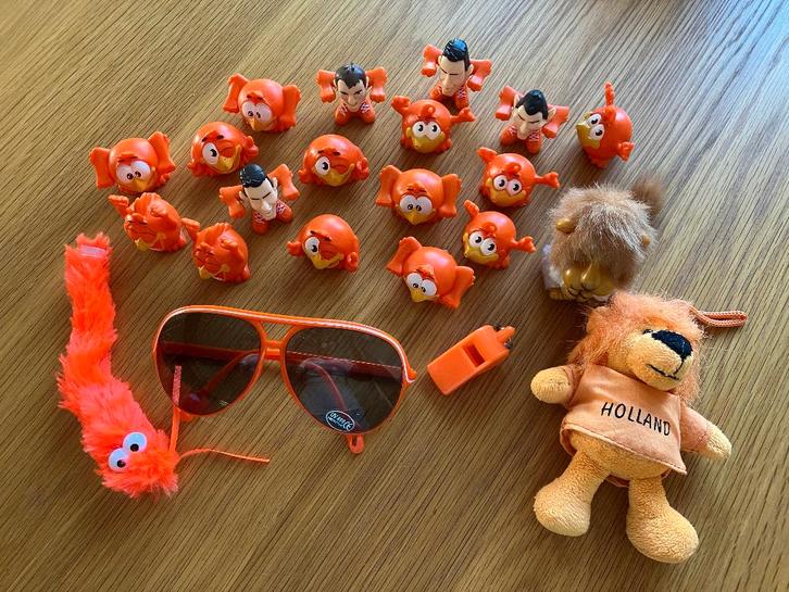 Oranje spullen, Hobby en Vrije tijd, Feestartikelen, Gebruikt, Feestartikel, Overige, Ophalen of Verzenden