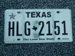 Kentekenplaat licenseplate Texas Lone Star no. 2 USA, Verzenden, Gebruikt, Auto's
