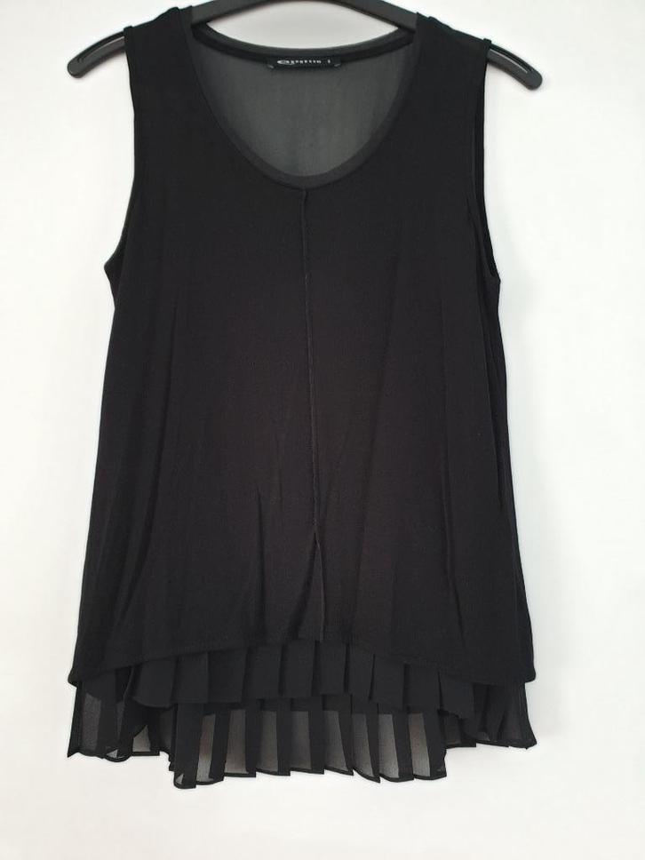 Top Expresso maat S, Kleding | Dames, Tops, Zo goed als nieuw, Maat 36 (S), Zwart, Ophalen