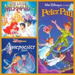 Disney Assepoester, Peter Pan, Kleine Zeemeermin videoband., Cd's en Dvd's, Tekenfilms en Animatie, Gebruikt, Ophalen of Verzenden