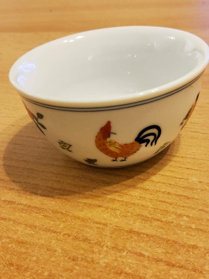 Chinese Kom met Keurmerk - Haan Motief, Antiek en Kunst, Antiek | Porselein, Ophalen of Verzenden