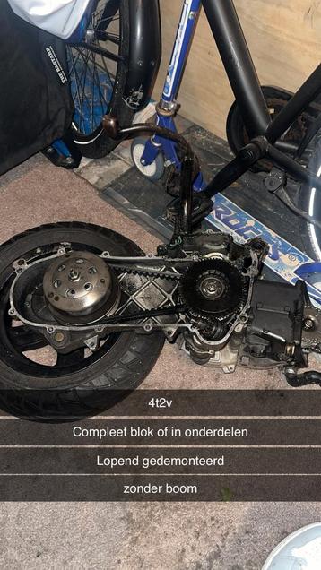 80CC 4t2v Piaggio Blok (Zip) beschikbaar voor biedingen