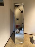 Passpiegel met chrome rand 157 cm hoog x 37 cm breed, Ophalen, Minder dan 50 cm, Zo goed als nieuw, 150 tot 200 cm