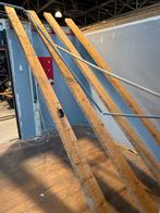 Houten Balken 4 Meter, Doe-het-zelf en Verbouw, Hout en Planken, Ophalen, Gebruikt, Balk, Overige houtsoorten