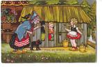 hans en grietje  sprookje  amag 0347  1952, Verzenden, 1940 tot 1960, Gelopen, Overige thema's