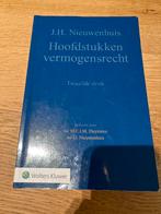Hoofdstukken Vermogensrecht - Nieuwenhuis, Boeken, Ophalen of Verzenden, Gamma, Gelezen, WO