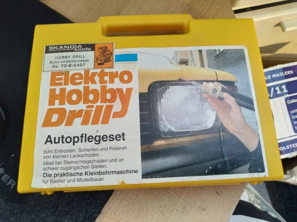 Elektro Hobby Drill Autopflegeset, Ophalen of Verzenden, Gebruikt