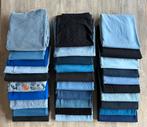 30 nieuwe stoffen 7,5 kg  (zwart / blauw), Hobby en Vrije tijd, Stoffen en Lappen, Blauw, 120 cm of meer, Nieuw, Ophalen of Verzenden