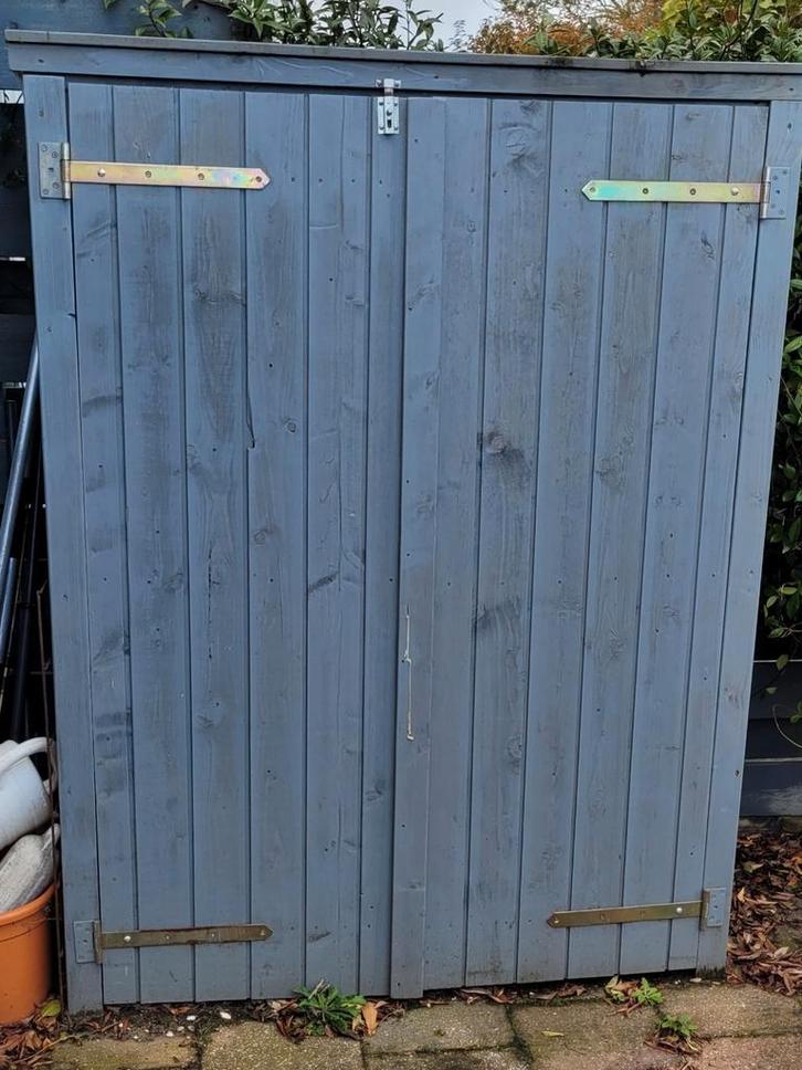 Houten tuinkast, Tuin en Terras, Bergingen en Tuinkasten, Gebruikt, Overige typen, Hout, Ophalen
