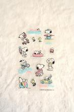 Snoopy Peanuts Comics Zomer transparant stickervel, Verzamelen, Verzenden, Snoopy, Nieuw, Plaatje, Poster of Sticker