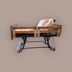 Hoog-laag bed Evermore - Grijs eiken, Huis en Inrichting, Verstelbaar, 90 cm, Nieuw, Ophalen of Verzenden