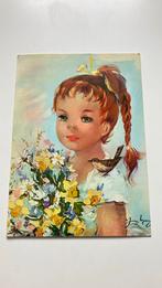 Vintage - ansichtkaart - petites filles de France, Ophalen of Verzenden, Ongelopen, Kinderen