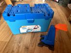 hot wheels track builder doos + 2 auto's, Ophalen, Zelf te bouwen, Hot Wheels, Handmatig
