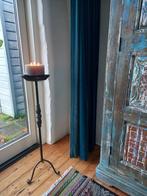 Oude kandelaar gietijzer, Huis en Inrichting, Gebruikt, Bruin, Ophalen of Verzenden, Metaal