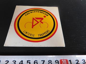 stickers Toeristenclub Linterse Trappers   Fiets  beschikbaar voor biedingen