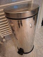 Brabantia pedaalemmer - nette staat, Met pedaal, 50 tot 75 cm, Ophalen of Verzenden, Rvs