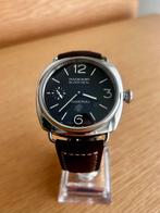 Panerai Radiomir Black Seal, Sieraden, Tassen en Uiterlijk, Horloges | Heren, Overige merken, Leer, Staal, Polshorloge