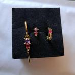 Mix and Match oorbellen set van Anna + Nina Goudkleurig, Met strass, Nieuw, Ophalen of Verzenden, Knopjes of Stekers