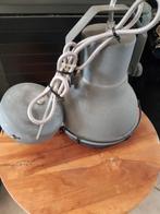 Industriële betonlook hanglamp, Gebruikt, Ophalen of Verzenden, Metaal, Minder dan 50 cm