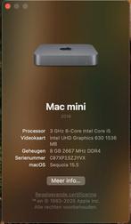 Mac Mini 2018 | 3 Ghz 6 core i5 | 8 GB DDR4 | 250 GB SSD, Computers en Software, 256 GB, Ophalen of Verzenden, Zo goed als nieuw