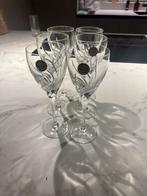 Toscane kristallen wijnglazen, Antiek en Kunst, Antiek | Glas en Kristal, Ophalen of Verzenden