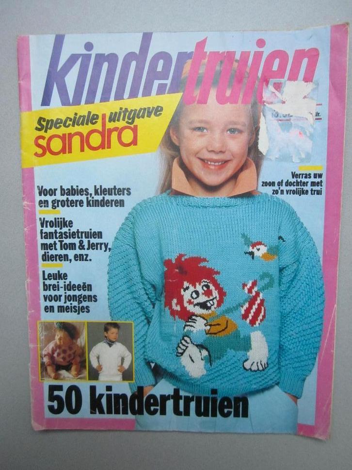 Sandra speciale uitgave kindertruien voor babies, kleuters,, Hobby en Vrije tijd, Breien en Haken, Zo goed als nieuw, Breien, Patroon of Boek