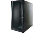 APC NetShelter AR2105BLK 25U 19inch Server Rack Zwart, Computers en Software, Serverkasten, Niet ingevuld, Gebruikt, Niet ingevuld