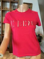 KENZO T-shirt met zilverkleurige letters S origineel  ZGAN, Kenzo, Ophalen of Verzenden, Zo goed als nieuw, Korte mouw