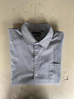Overhemd Marco Gazetti 2XL 54 wit lichtblauw, Kleding | Heren, Overhemden, Blauw, Ophalen of Verzenden, Zo goed als nieuw, Marco Gazetti