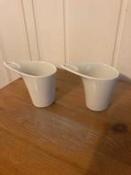 2 Vintage porseleinen Boatoo koffiebekers Alessie / Philippe, Ophalen of Verzenden, Zo goed als nieuw, Overige stijlen, Kop(pen) en/of Schotel(s)