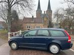 Volvo V50 2.4 Automaat 140 PK met trekhaak, Stof, 700 kg, Blauw, Stationwagon