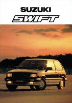 Folder Suzuki Swift (ca.1985), Gelezen, Overige merken, Verzenden