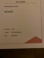 Kaartjes AC en DC dru ulft 06-12-25, Twee personen