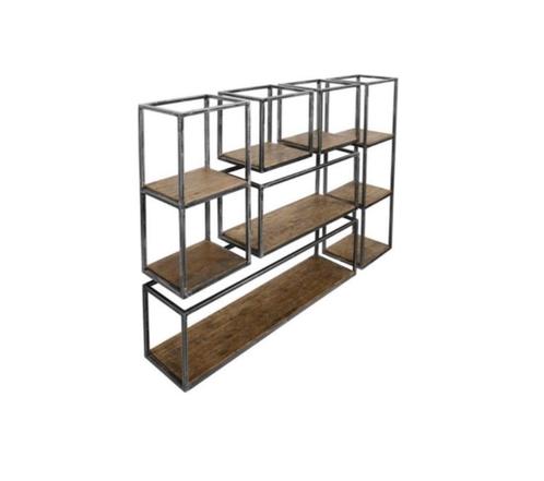 Wandrek Acacia setprijs van 385,- NU 231,-, Huis en Inrichting, Woonaccessoires | Wandplanken en Boekenplanken, Nieuw, Ophalen