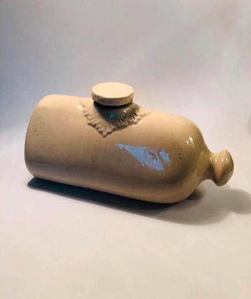 Antieke keramieken bedwarmer, om het bed mee te verwarmen beschikbaar voor biedingen