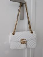 Gucci tasje wit leer, Ophalen of Verzenden, Zo goed als nieuw, Wit, Schoudertasje