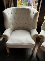 2 grote riviera maison stoelen, Huis en Inrichting, Fauteuils, Ophalen, Zo goed als nieuw, 75 tot 100 cm, 50 tot 75 cm